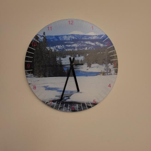 CUSTOM ACRYLIC CLOCK