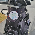 Custom Acrylic Club Golf Bag Tag